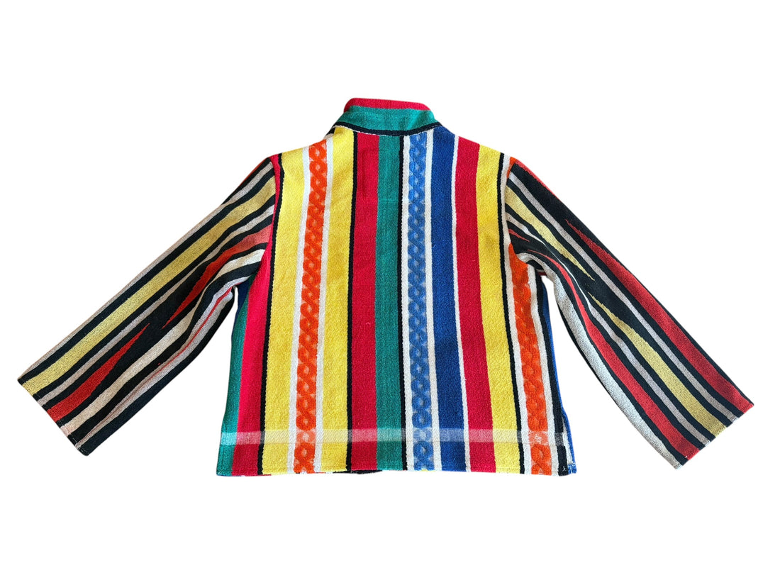 Ragazza jacket in Multi Stripe Ropes