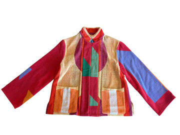 Ragazza jacket in Sun Orbs