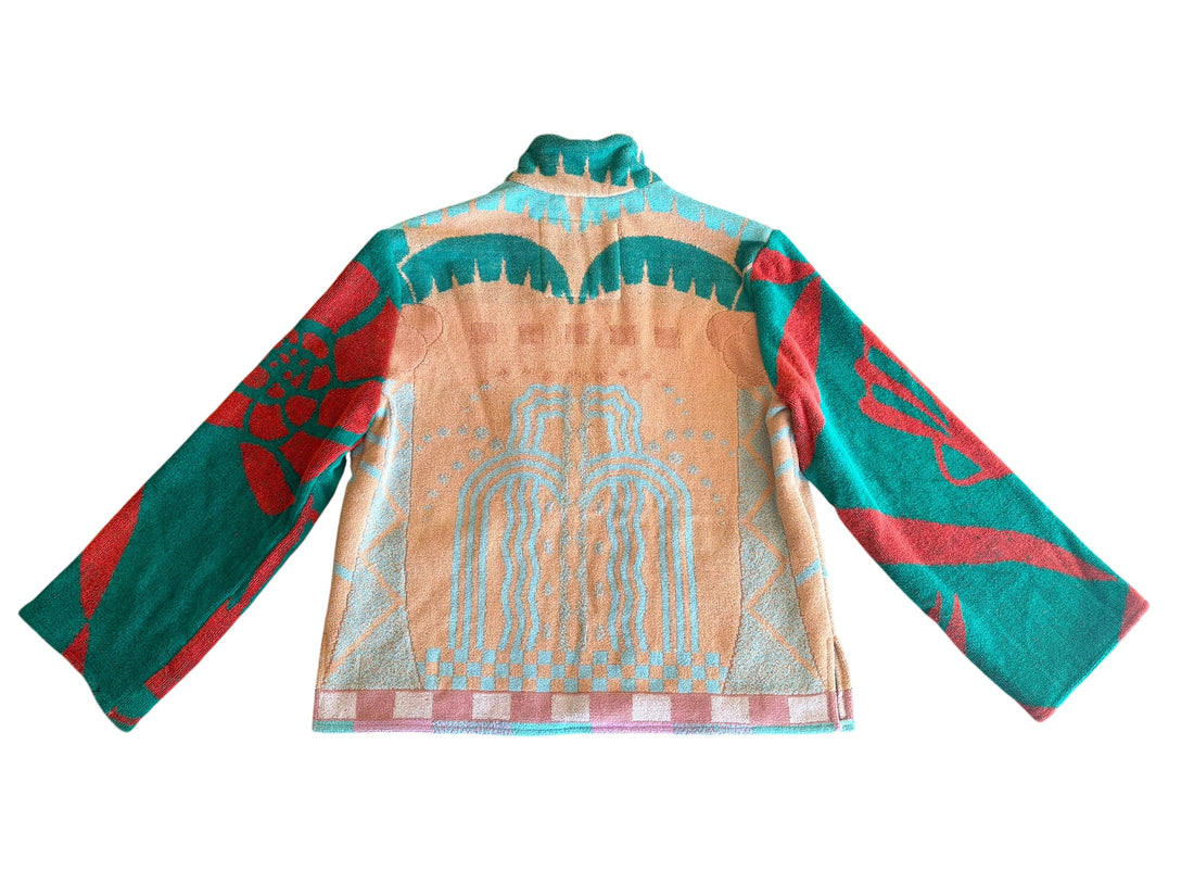 Ragazza jacket in Art Deco Shell
