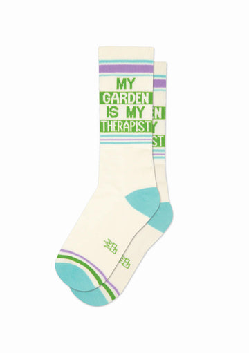 Gumball Poodle Socks: My Garden Is My Therapist