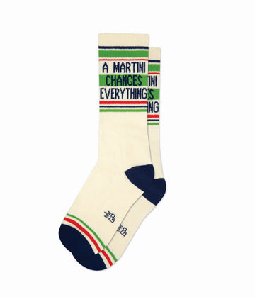 Gumball Poodle Socks: A Martini Changes Everything