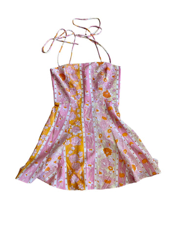 Lucia Dress in Sunset Gardens